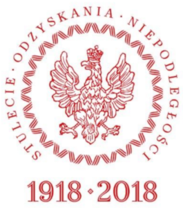 Okolicznościowy znak graficznego Prezydenta RP "Stulecie Odzyskania Niepodległości 1918–2018"